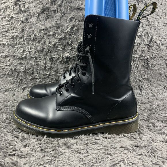 Dr Martens Original 1490 Smooth Black Boots Men’s Size 11 US45 EU